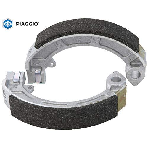 647377 Genuine OEM 10'' Rear Brake Shoes for Vintage VESPA 125-200 GTR TS GL Sprint GS Rally SS Super Sport, PK 50 S SS XL, PX 125-200 CAT E'98 | W 24 mm Brake Drums Ø Interior 150 mm 647377 (pair) - Scooter_Parts1982