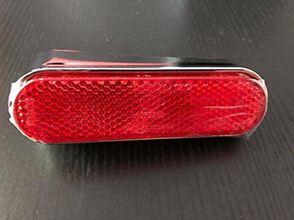 58234R5 OEM Vespa Rear-Right Reflector- For Select Vespa: GT, GTS, GTV, LX, S | Compatible: 58234R, 584925 (Red) - Scooter_Parts1982